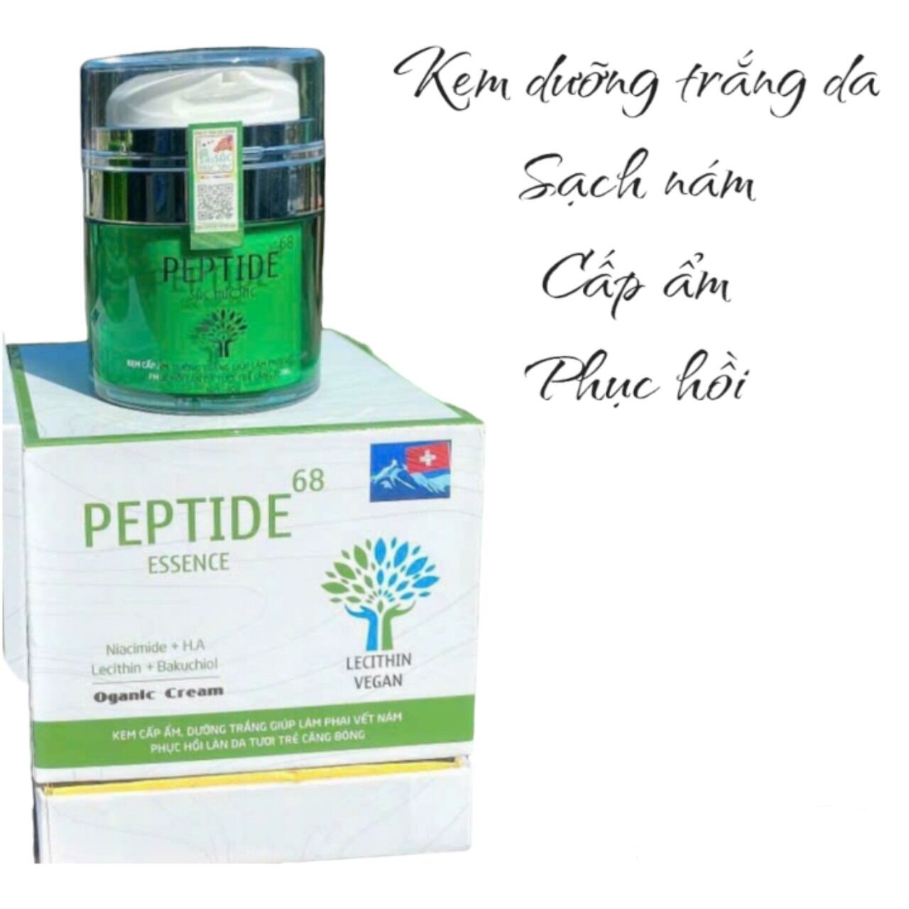 kem Face sắc dưỡng trắng da mờ nám cấp ẩm