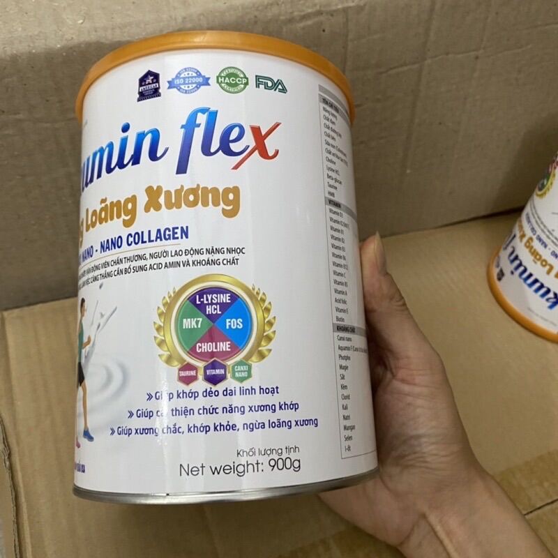 900g Sữa canxi SUKUMIN FLEX chống loãng xương - Canxi nano