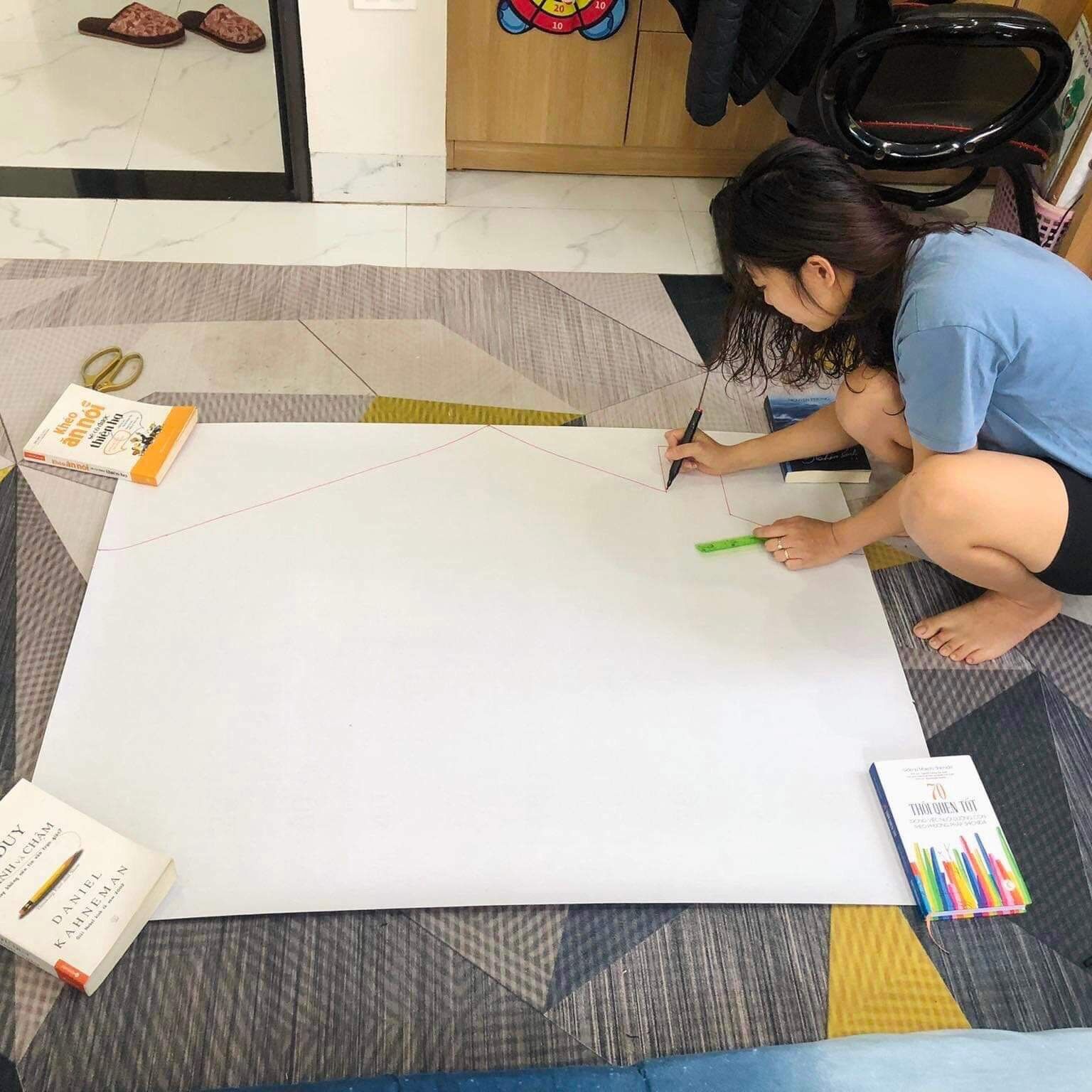 Bảng từ dán tường đa di năng có từ tính