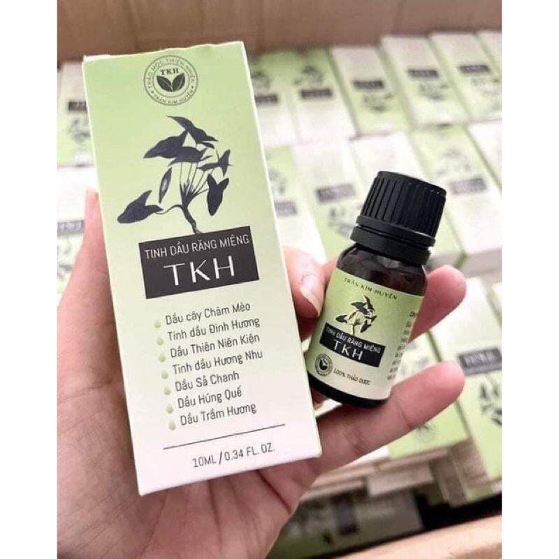 TINH DẦU RĂNG MIỆNG trần kim huyền ngăn ngừa sâu răng