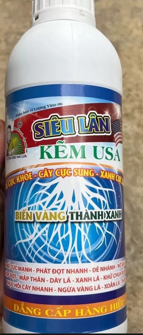 |Phân bón siêu lân kẽm usa| kích rễ mạnh bung chồi xanh cây biến vàng thành xanh
