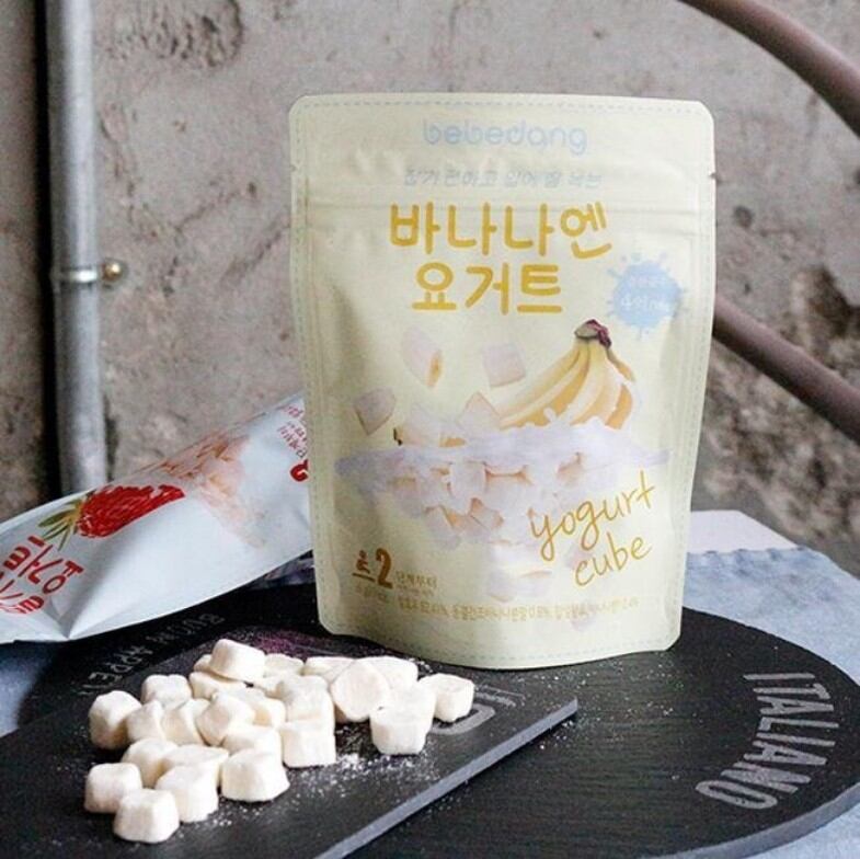 Sữa chua khô sấy lạnh Bebedang vị chuối
