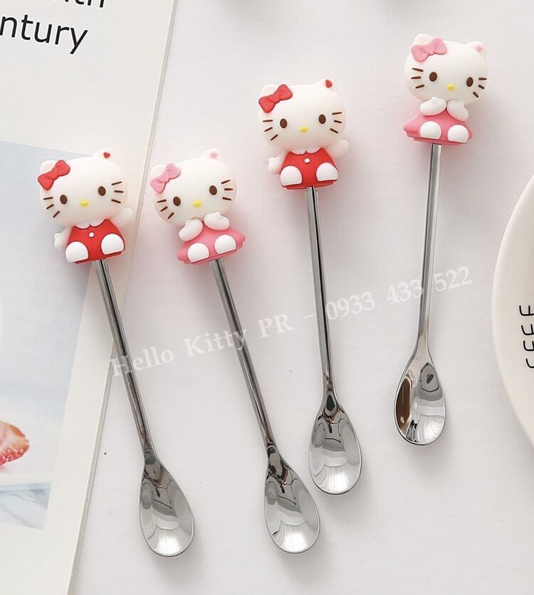 Muỗng thìa cafe Hello Kitty