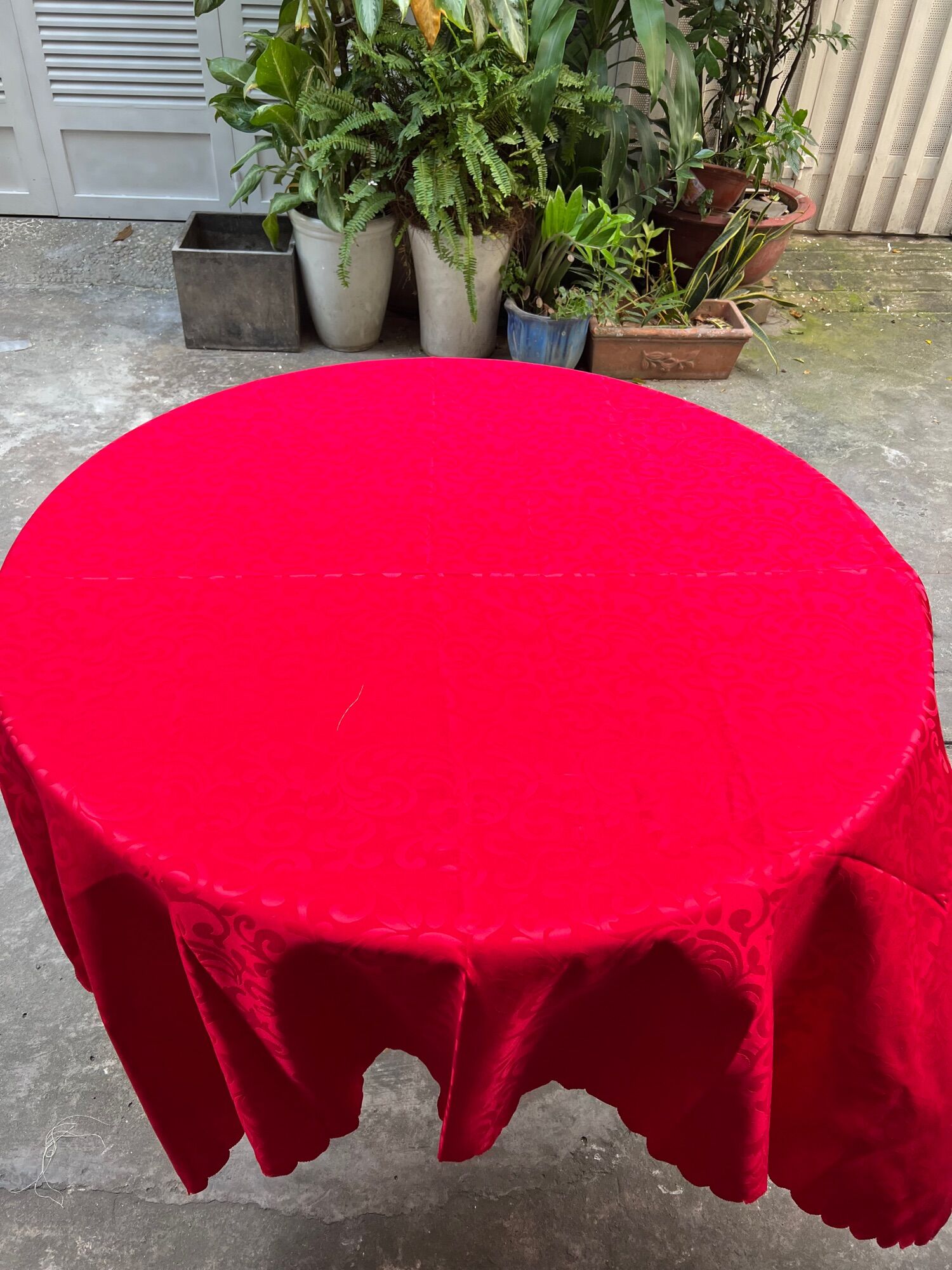 Khăn trải bàn gấm bố , chất dày dặn, sang trọng