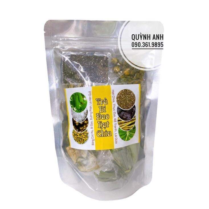 Set trà sâm bí đao hạt chia 8 vị