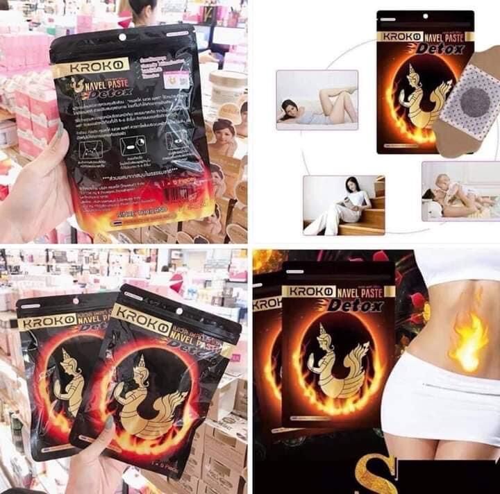 Miếng dán tan mỡ Kroko Thái Lan