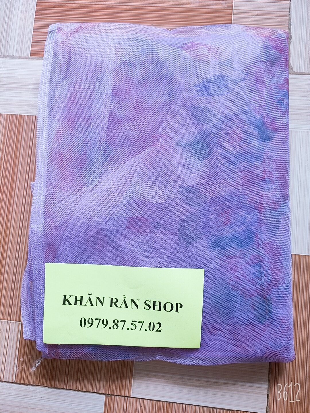 Mùng ngủ hoa 1m6x2m ẢNH THẬT