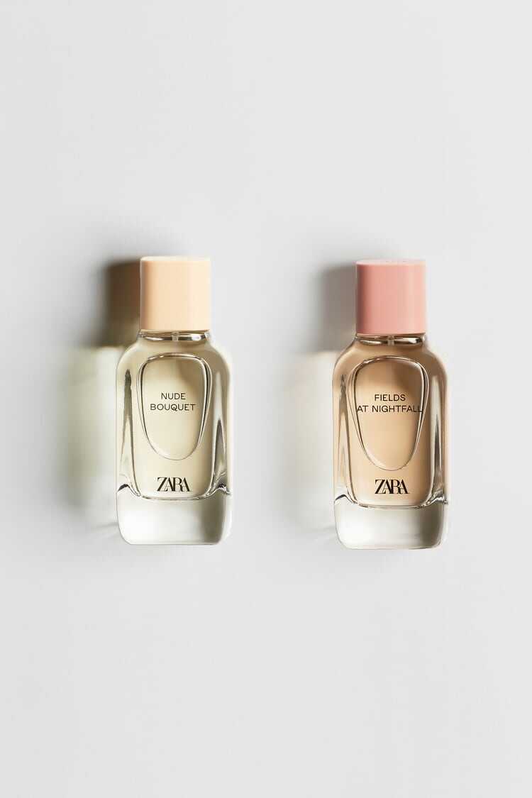 Set nước hoa zara nude bouquet + fields at nightfall edp 100 ml .