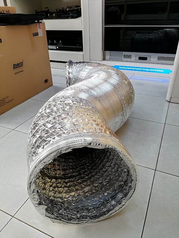Ống bạc thông gió D300mm x 8m
