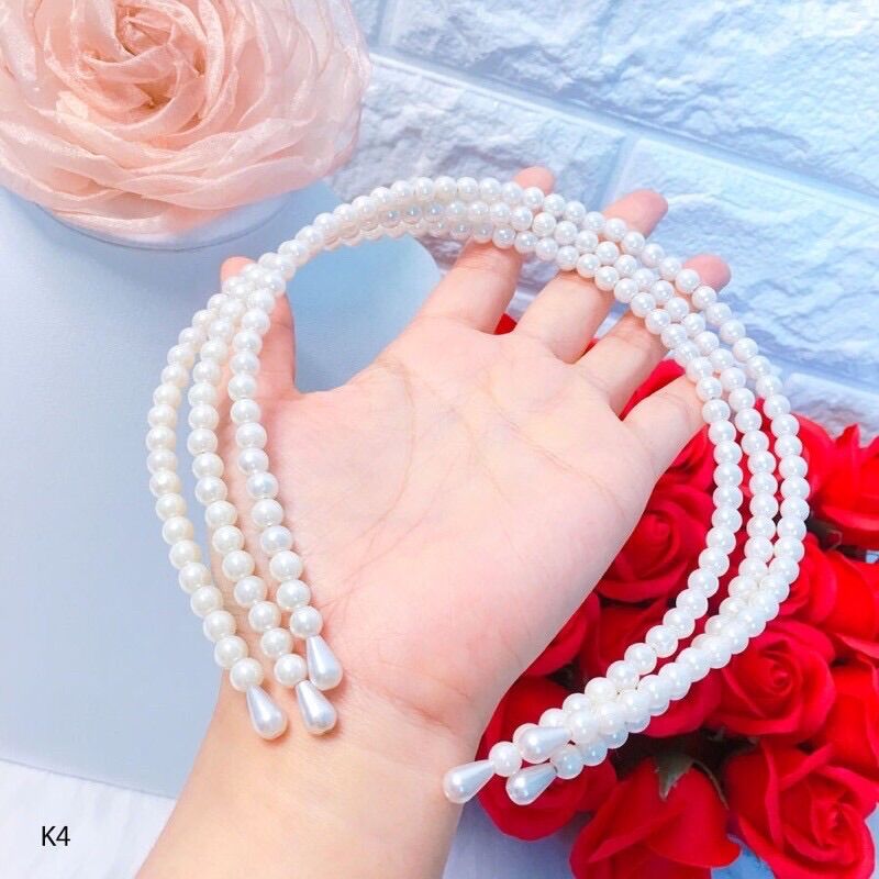 Cài Tóc Đính Hạt Ngọc Trai Sang Trọng