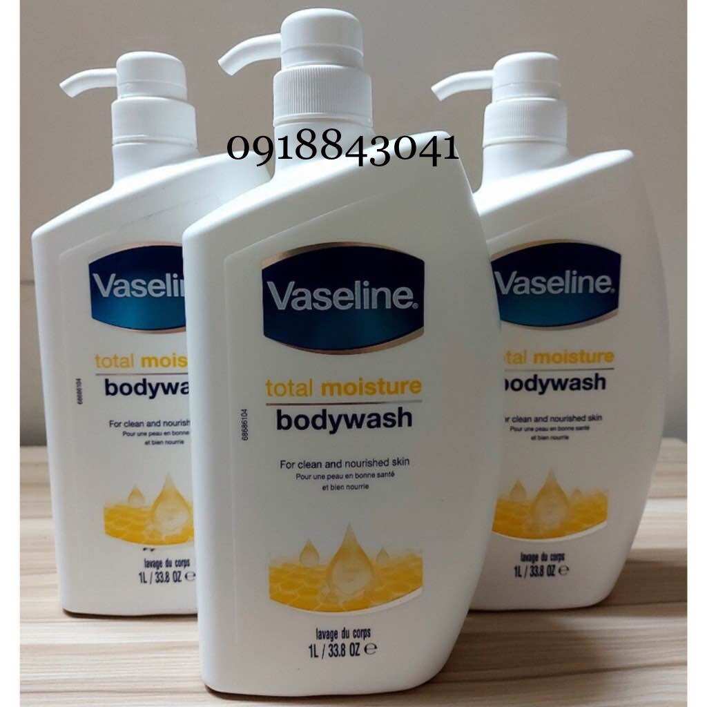 Sữa tắm dưỡng ẩm Vaseline Total Moisture Body Wash