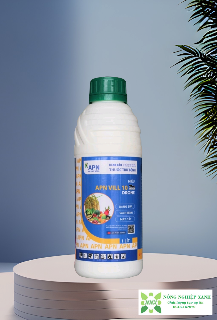 Thuốc trừ bệnh apn vill 10 1 lít - dạng sữa, sạch bệnh, mát cây