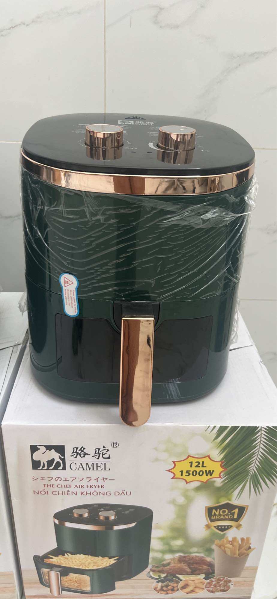 Nồi chiên không dầu camel 12l