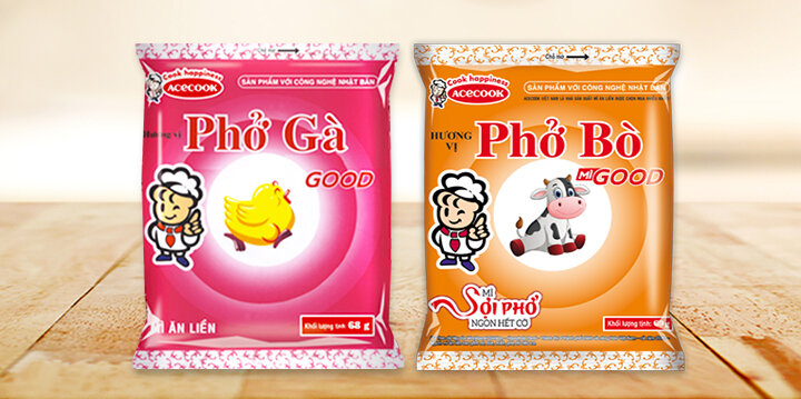 PHỞ GÀ GOOD ACECOOK 1thung 30 gói