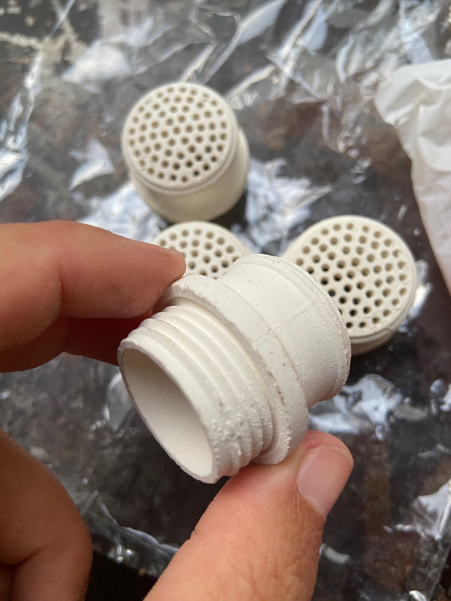 Cục đất , đầu đất đèn măng xông/ đèn kinh xông(1 cục)