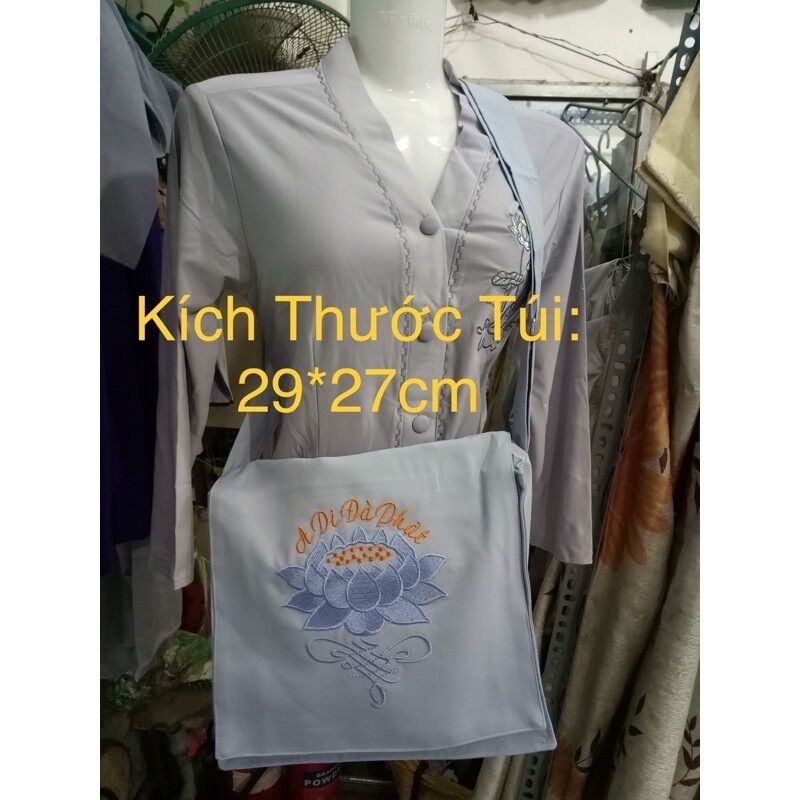 Túi đi chùa túi Phật tử túi vải