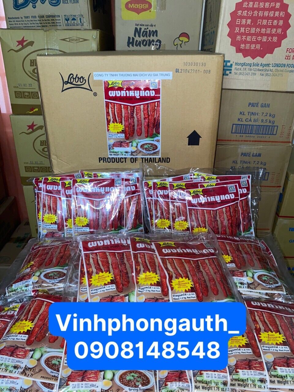 Bột gia vị làm thịt xá xíu Lobo