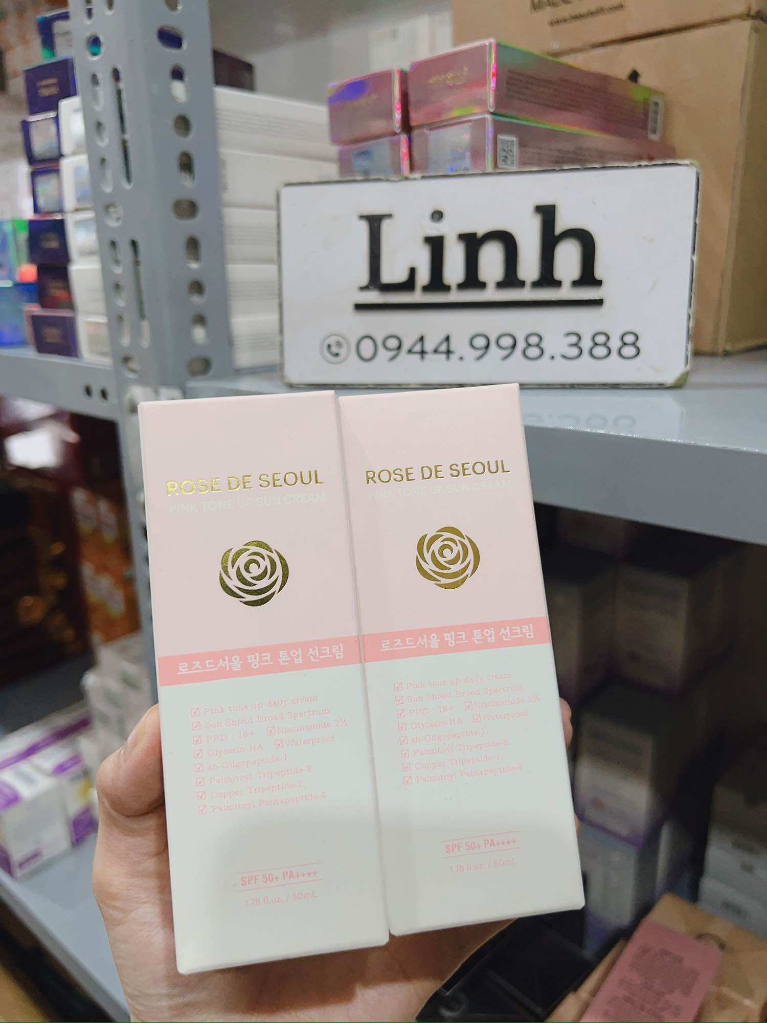 Kem chống nắng Rose de Seoul