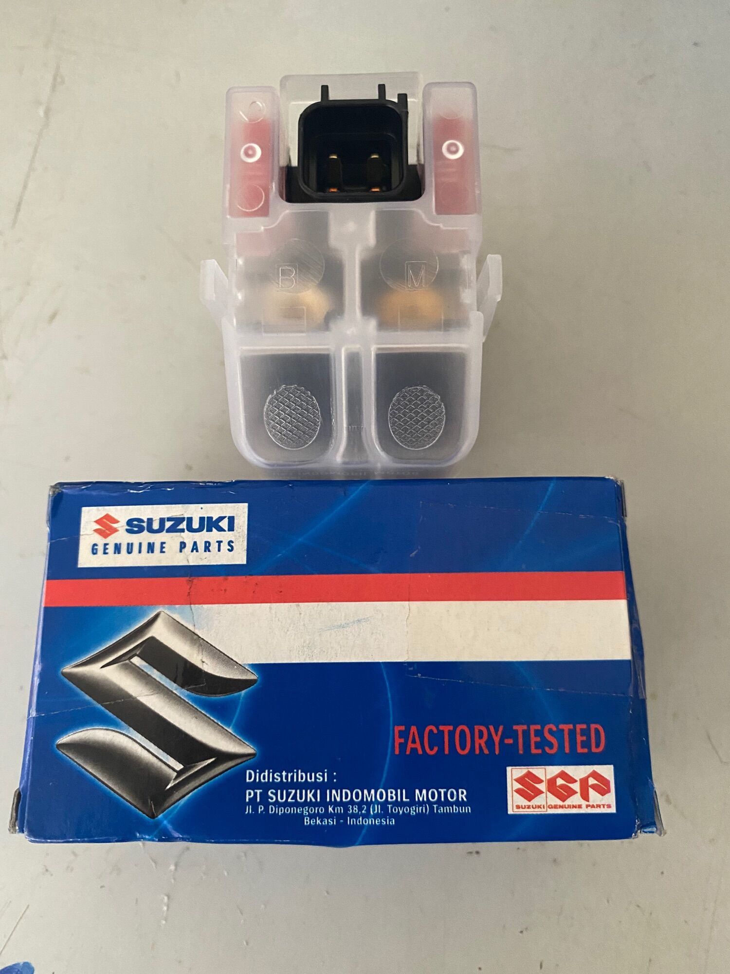 Rơ le đề satria fi raider fi suzuki