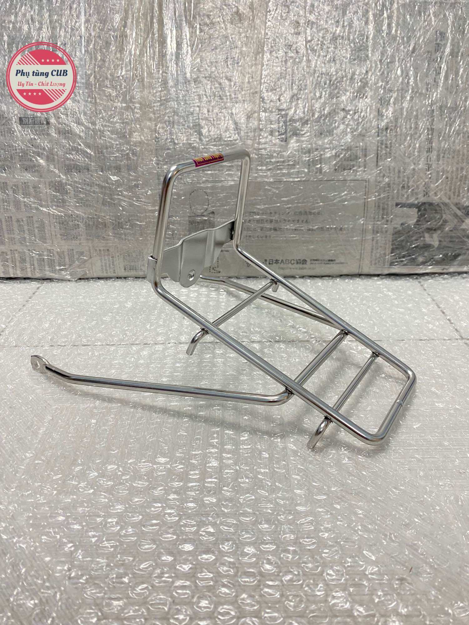 Baga mũi trước xe cub bằng inox