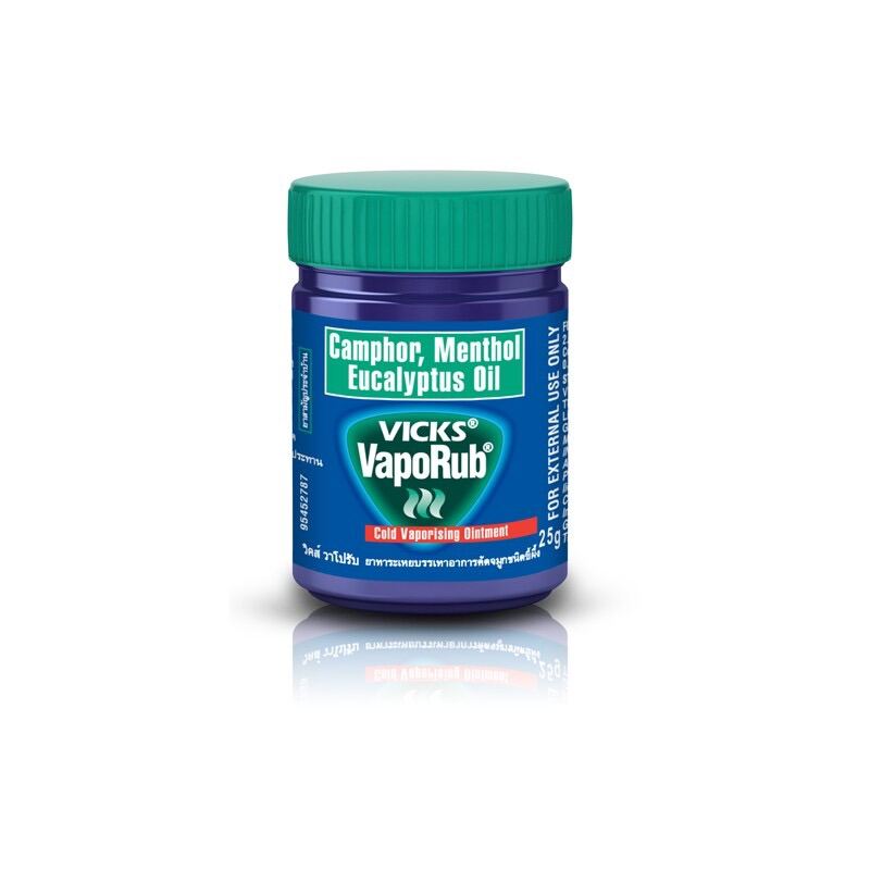 Dầu cù là Vicks Vaporub giảm nghẹt mũi bôi ấm ngực Thái Lan chính hãng