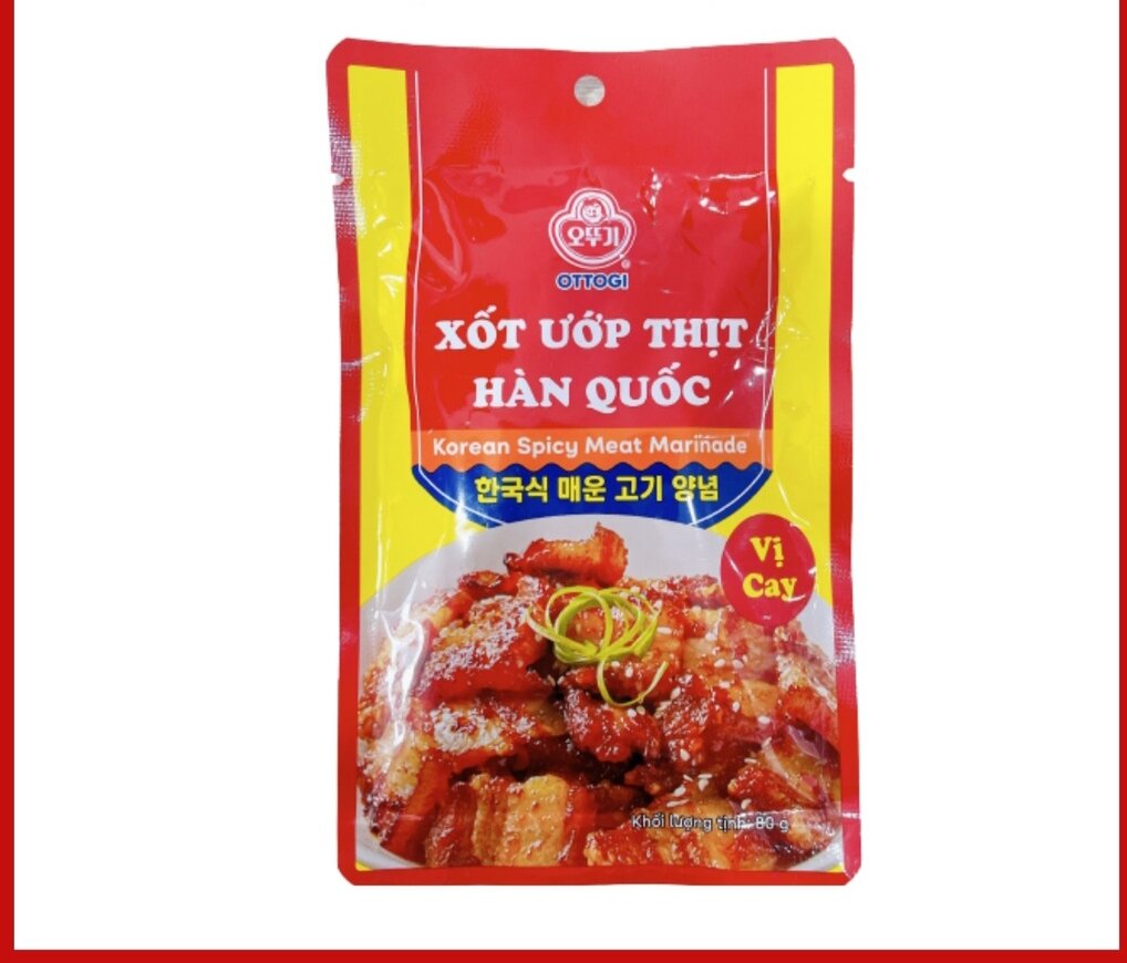 Xốt ướp thịt Hàn Quốc vị  80g