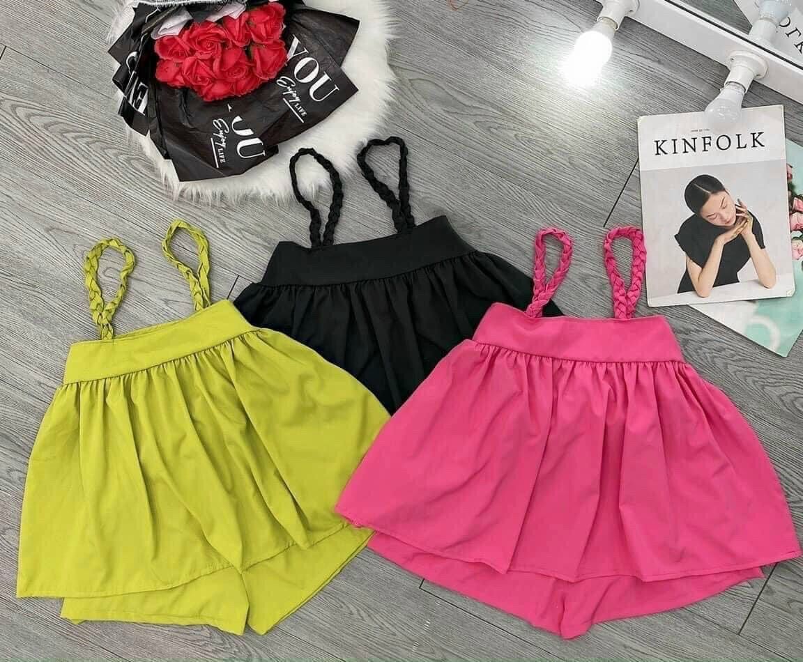 Set bộ đi chơi dây tết bím kèm ảnh thật