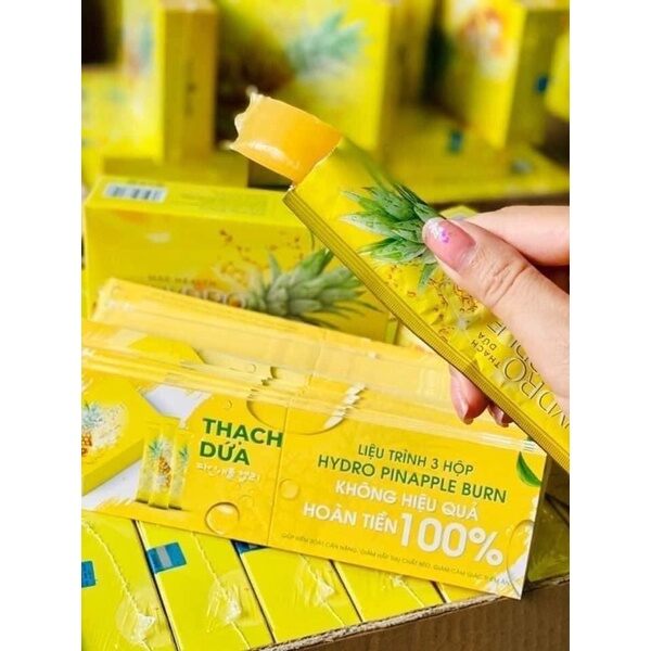 [Chính Hãng]Thạch Dứa Giảm Cân Giảm Mỡ Matxi Corp
