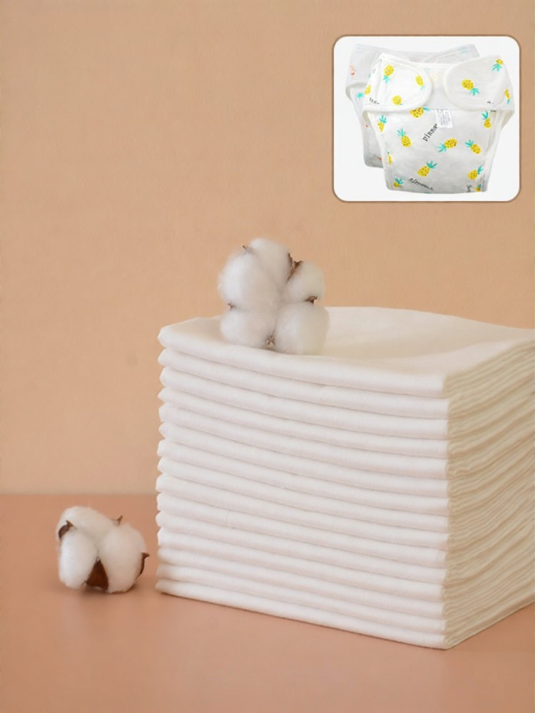 Washable Cotton Breathable Diaper - 6