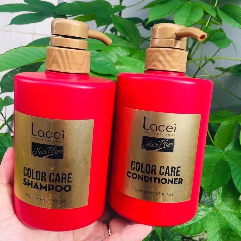 Dầu gội giữ màu tóc nhuộm lacei 500ml