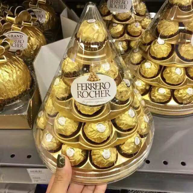 [HSD 04/2026] Tháp Socola Ferrero Rocher nhân hạt dẻ, hộp 28 viên của PHÁP - Ngọt ngào, thơm ngon, hấp dẫn và sang trọng