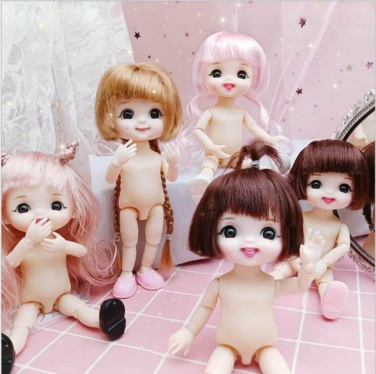 Búp bê khớp 16cm xinh tươi