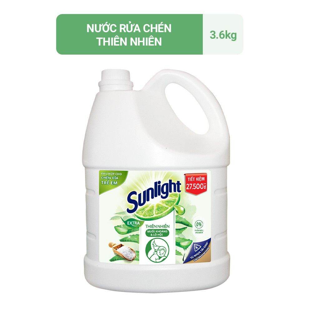 Nước rửa chén Sunlight 3.8kg