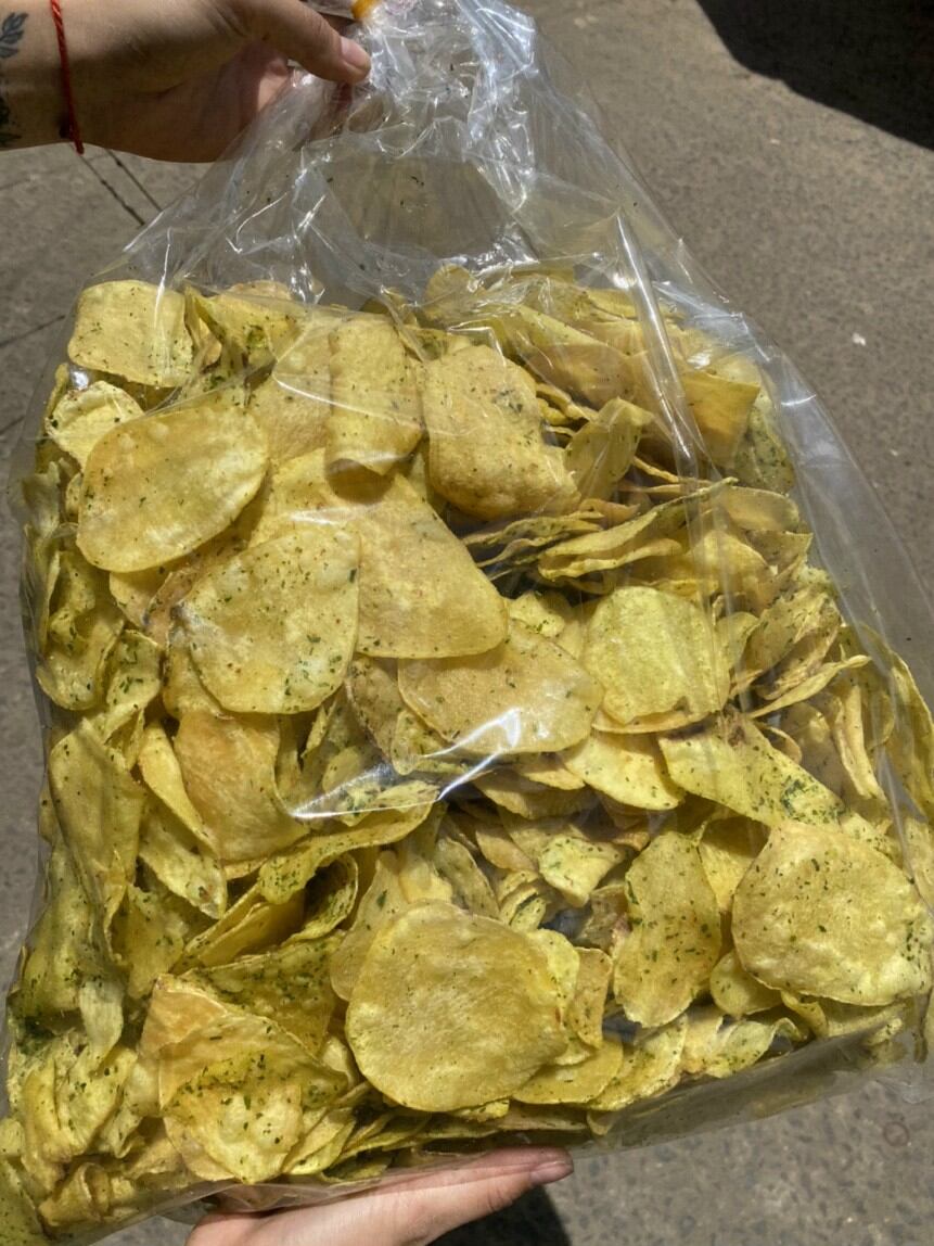 khoai lang sấy hành (vị mặn)