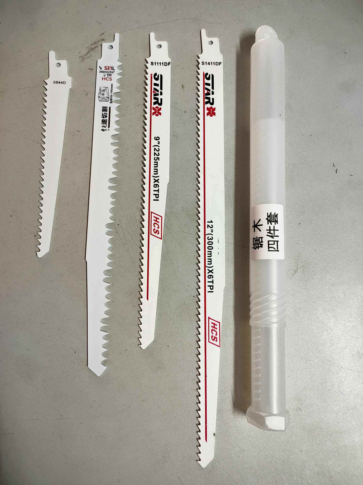 Lưỡi cưa kiếm cưa gỗ bộ 4 Cây