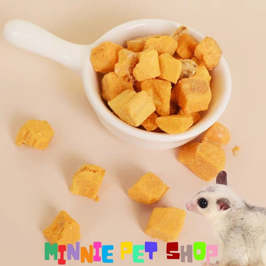 Lòng đỏ trứng gà sấy lạnh thức ăn cho hamster, sóc bay úc, sóc bông, sóc đất