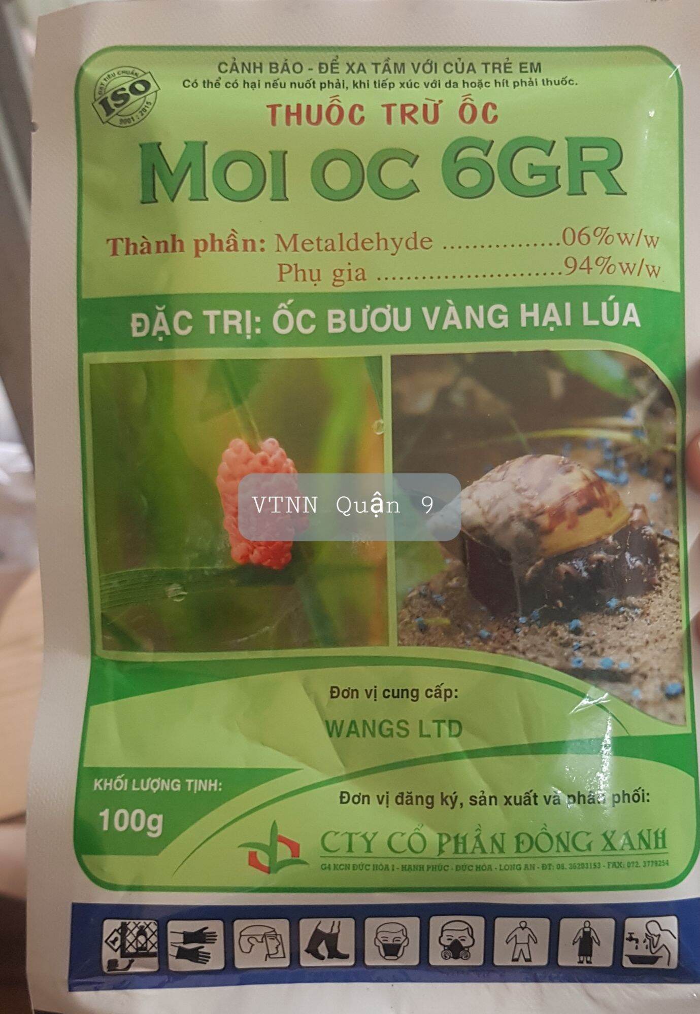 Diệt ốc moi ốc 100gr