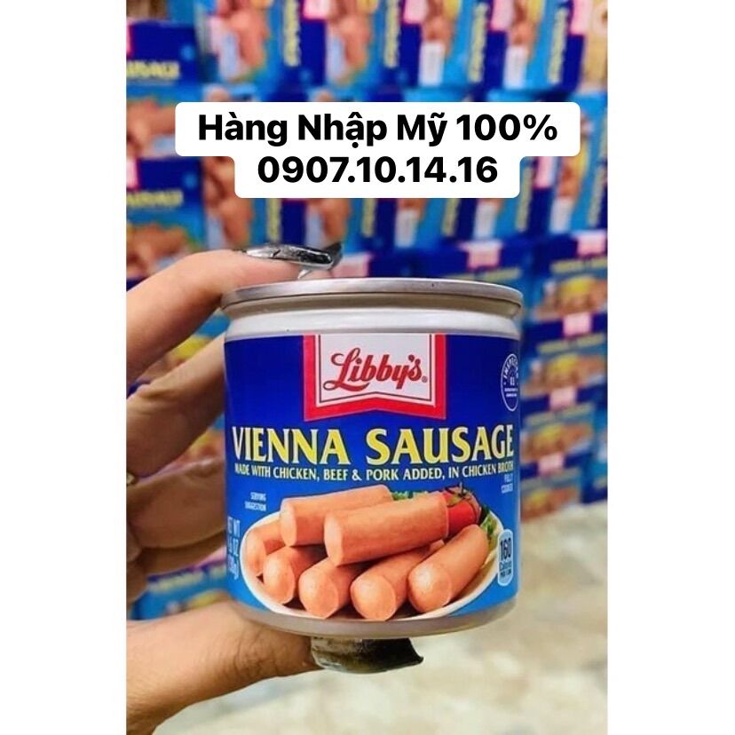 Xúc xích libbys vienna sausage 130g - mỹ 🇺🇸