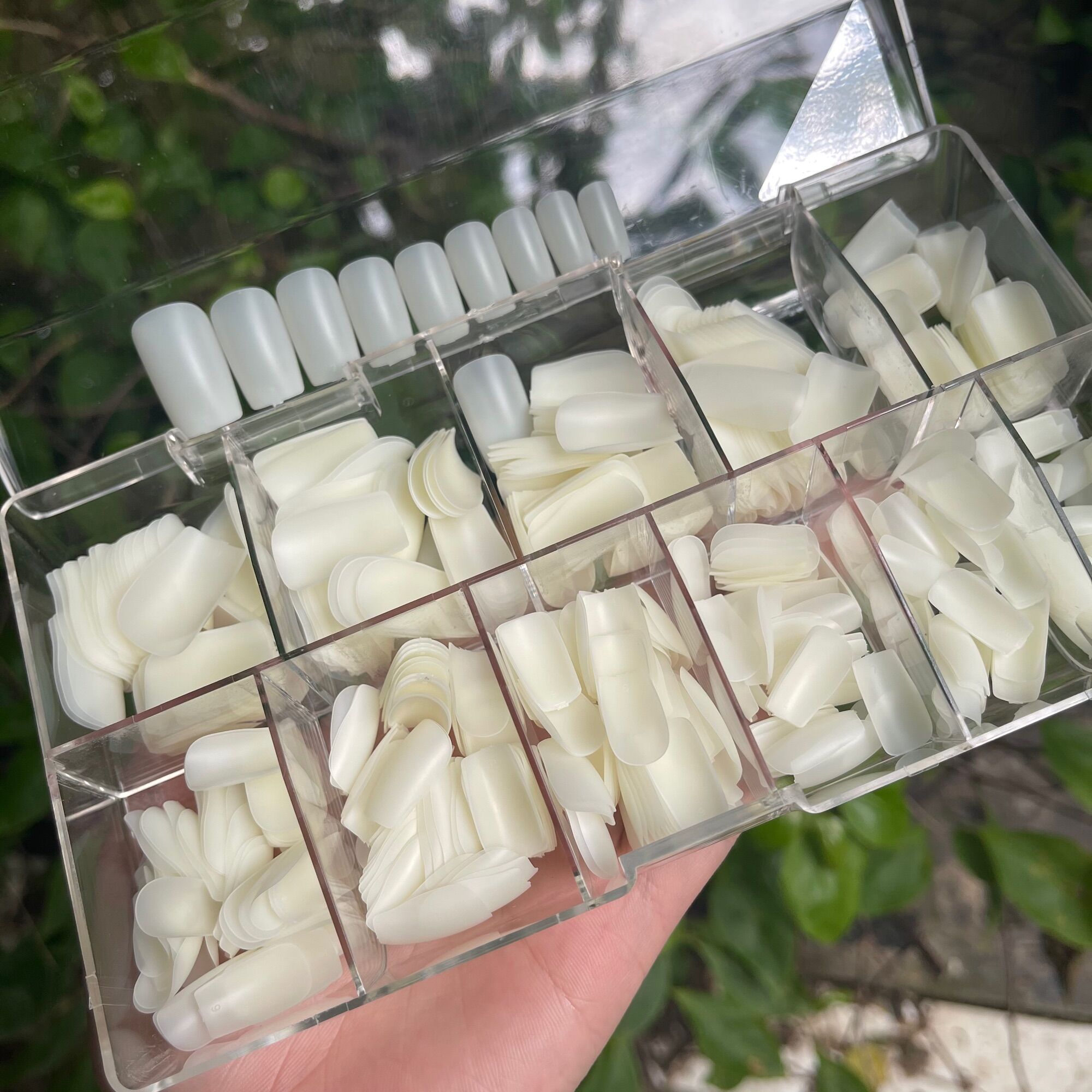 Móng úp na vuông ngắn ( nhám và ko nhám)