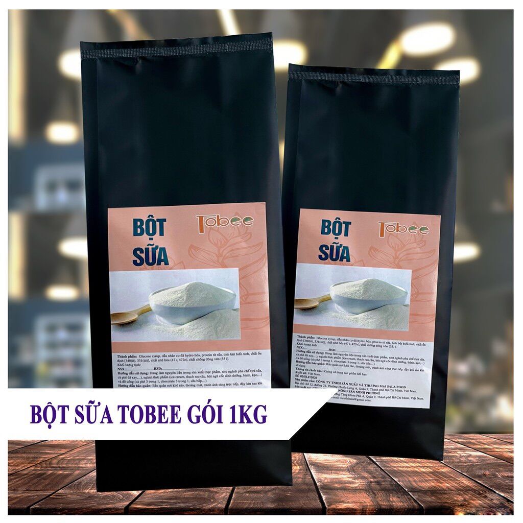 BỘT SỮA TOBEE 1kg DÙNG PHA TRÀ SỮA