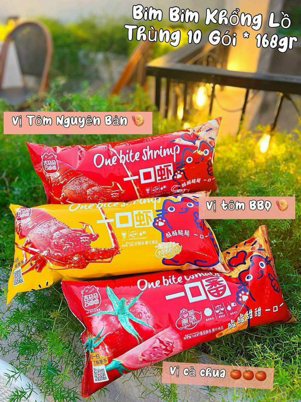 Bim bim tôm khổng lồ❤️siêu hot❤️