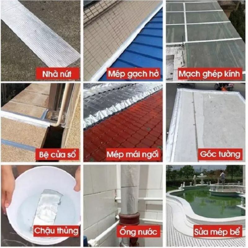 (loại tốt,dày 1.2mm) (khổ cao 1m) Miếng dán chống dột đa năng hàn quốc