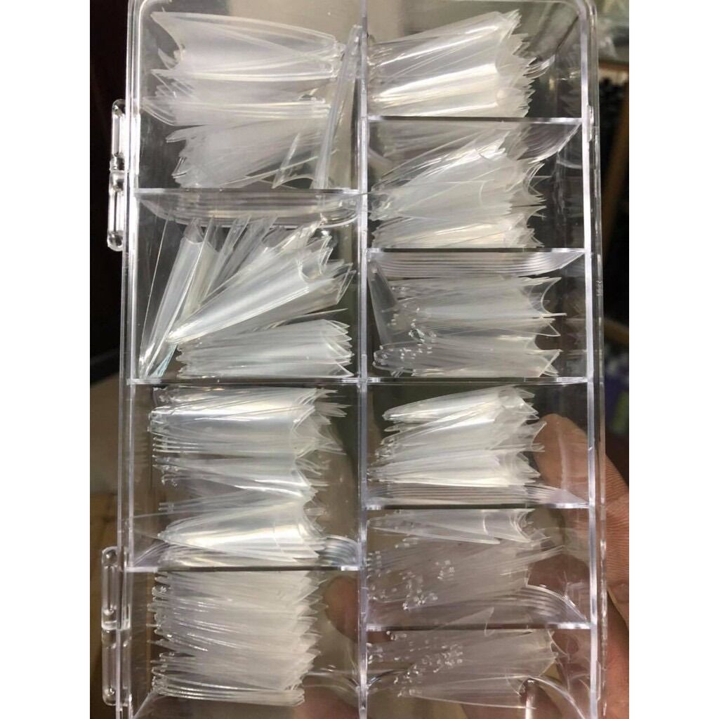 Móng nối nhọn dài móng tip nhọn dài Hộp 500 cái