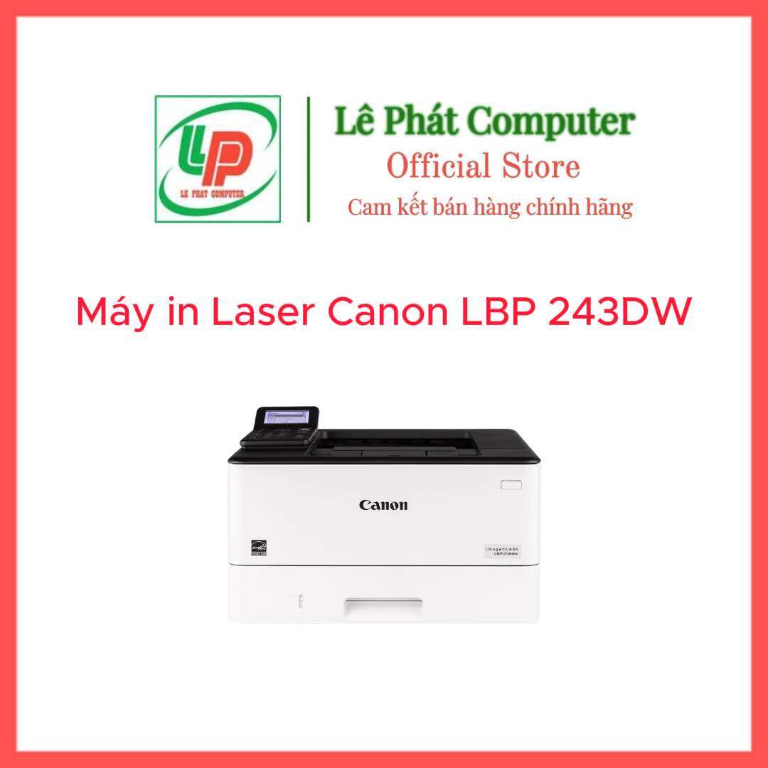 Máy in Canon Laser 243DW / 246DW  (In 2 mặt và in qua mạng Wifi) - Bảo hành 12 Tháng - Hàng nhập khẩu - Mới 100% - Đã có VAT