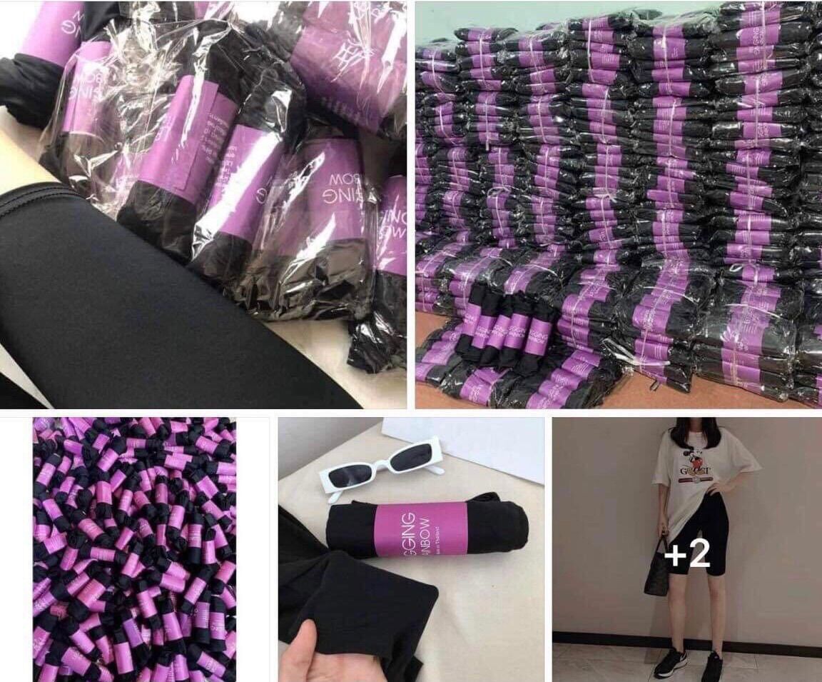 Quần legging ngố co dãn 4 chiều