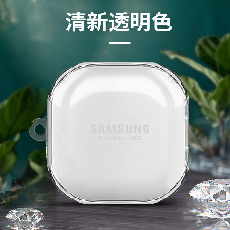 Ốp Bảo Vệ Dùng Cho Samsung Budslive Ốp Tai Nghe Buds2 Ốp Mềm Silicon Trong thumbnail