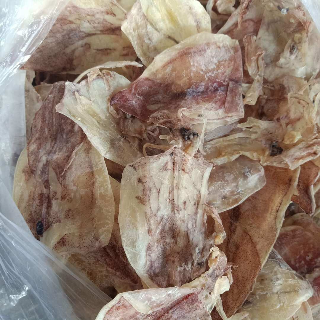 8-10 Con mực khô loại 1/2 bàn tay (150 - 170gr)