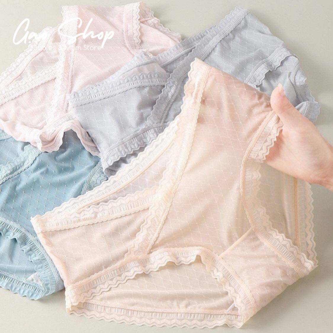 Quần lót bầu cạp chéo big size 90kg