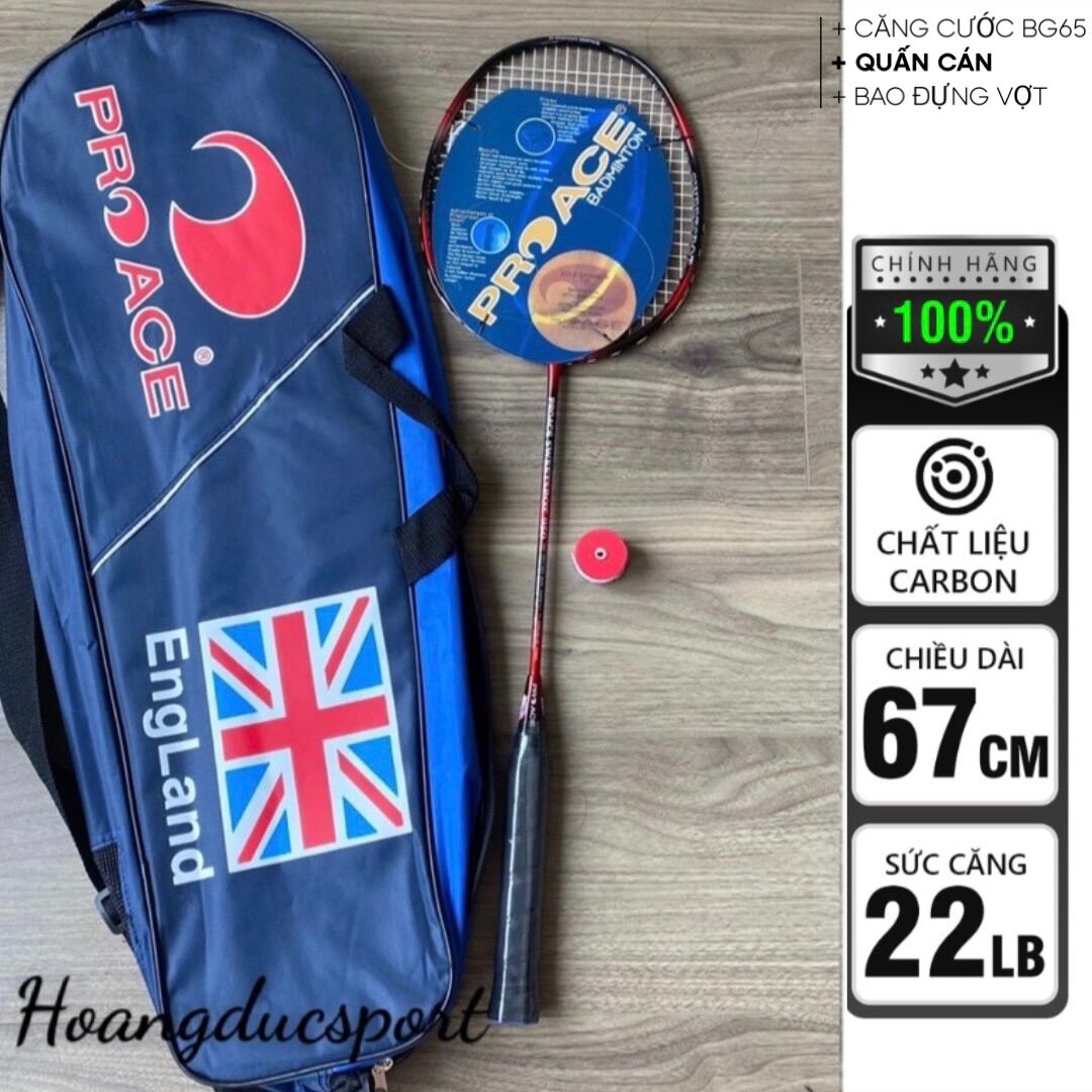 Vợt cầu lông Proace Sweetspot 950 (khuyến mãi căng dây và cuốn cán )