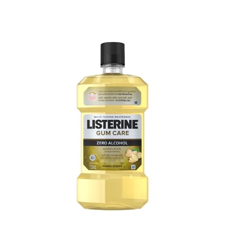 Nước Súc Miệng Listerine Gum Care Giúp Nướu Chắc Khỏe - Dung Tich 750ml